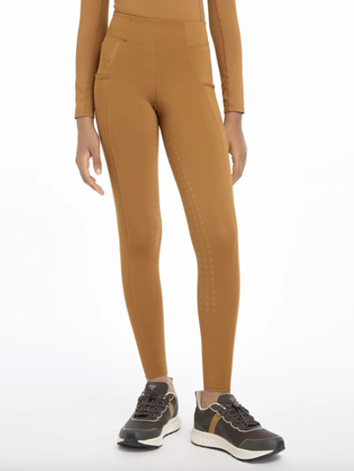 Бреггинсы детские с полной леей LeMieux Young Rider Orla Pull Ons Ginger