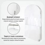 Чехол для шуб 100х60х18. Антимолевый