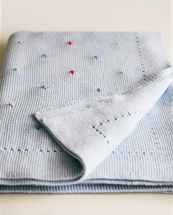 Zara Home плед детский из хлопка, 70x100 см