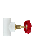 Вентиль в сборе PPR 25х90,  белый, RTP (25/5)