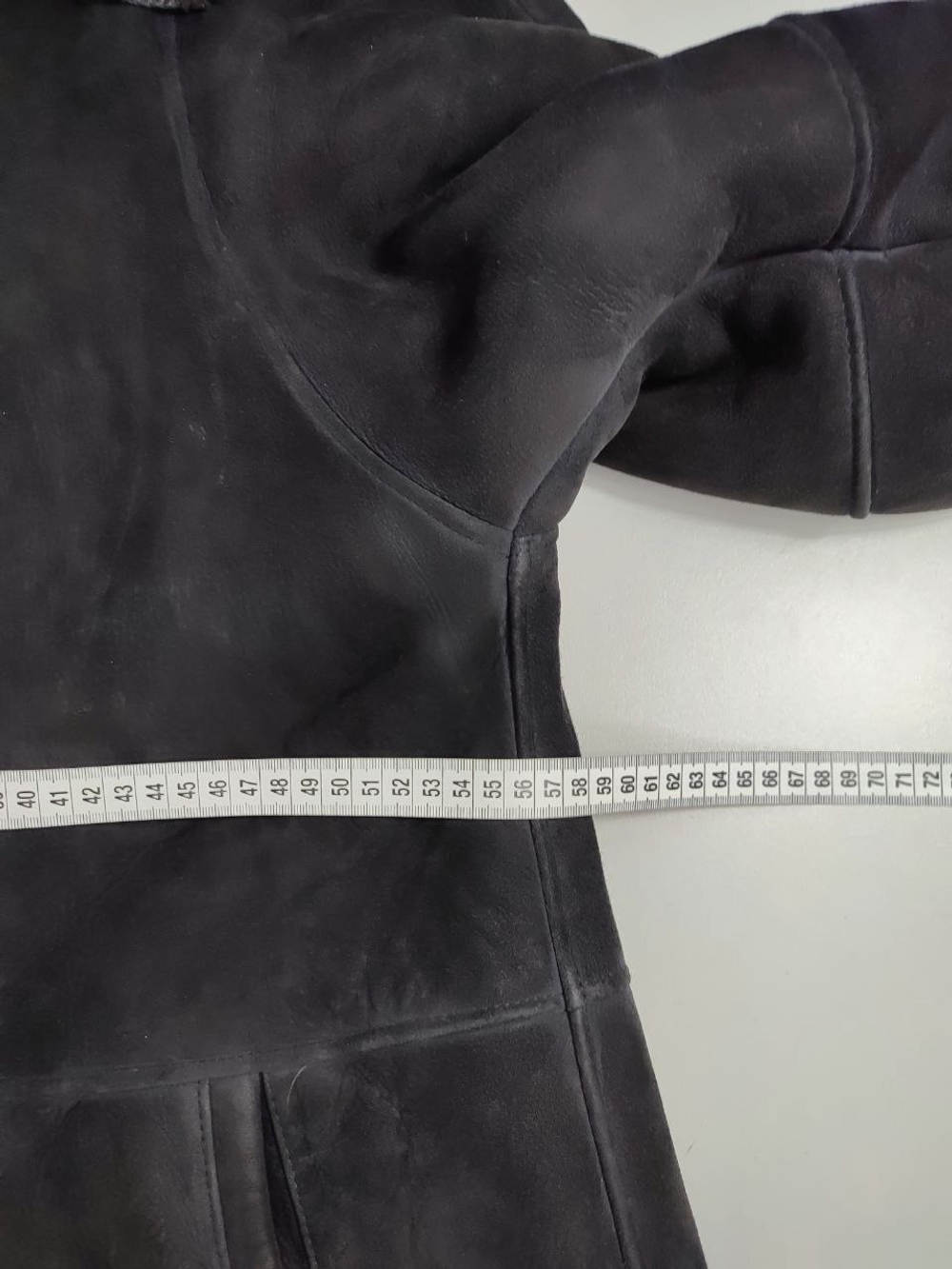 Дубленка длинная 54 размер