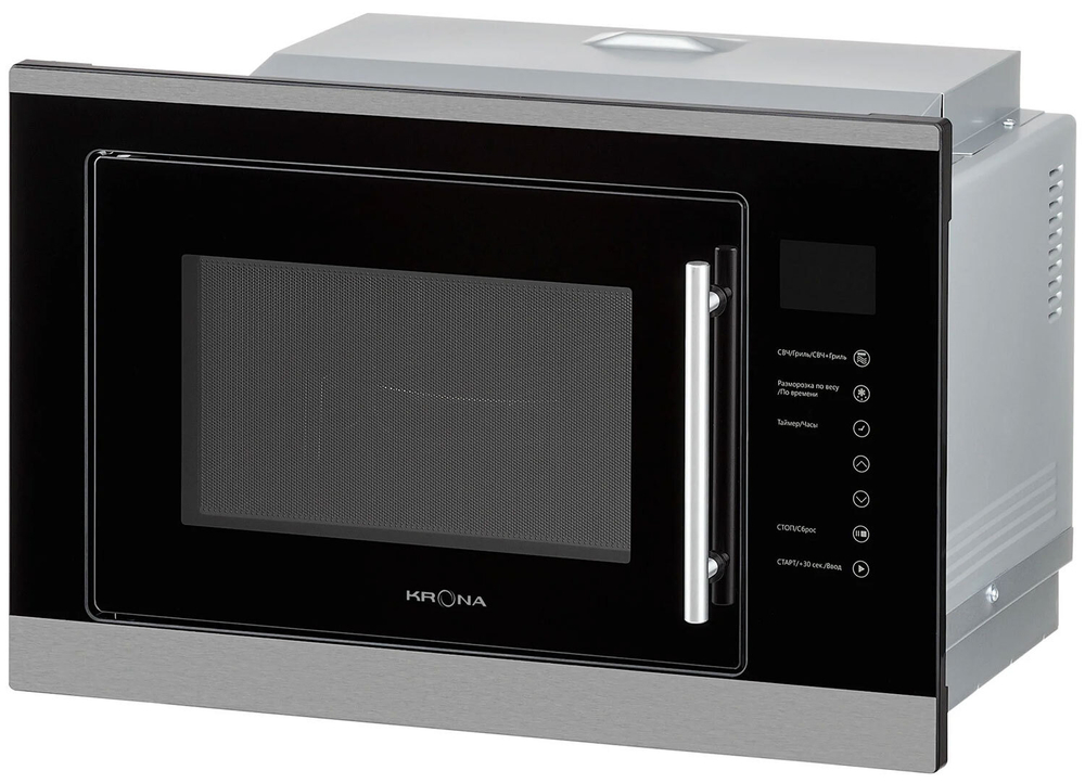 Встраиваемая микроволновая печь СВЧ Krona RIFLESSO 60 BL