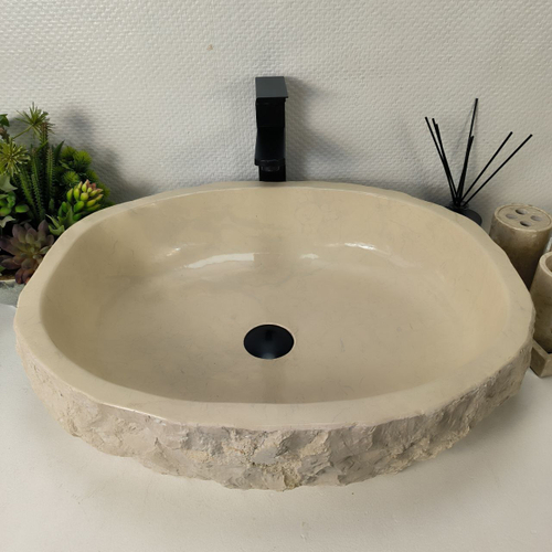 Раковина из мрамора Erozy Cream EM-64949 57*47*15 0877
