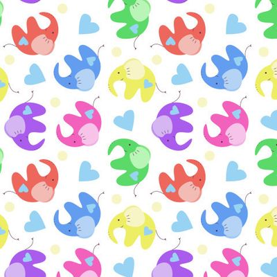 Весёлые влюбённые слоники.