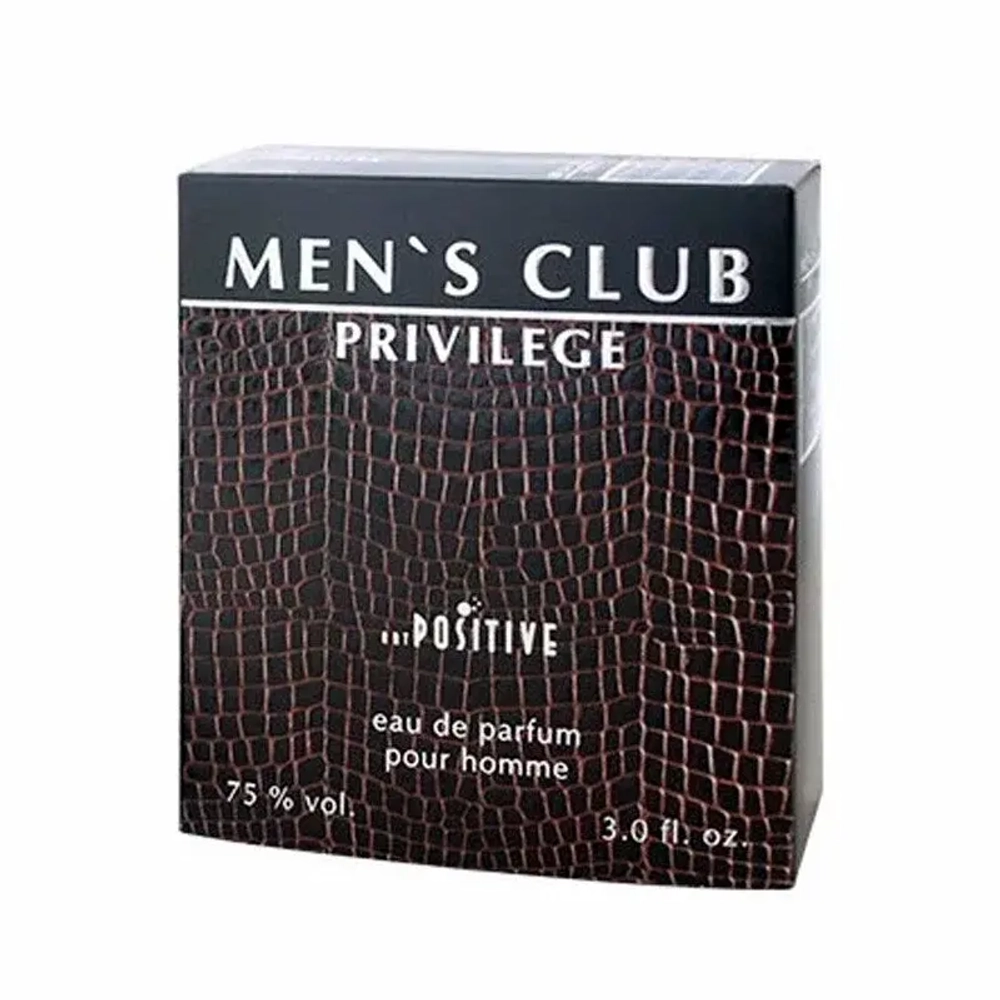 Парфюмерная вода для мужчин "MEN'S CLUB PRIVILEGE" 90мл Россия