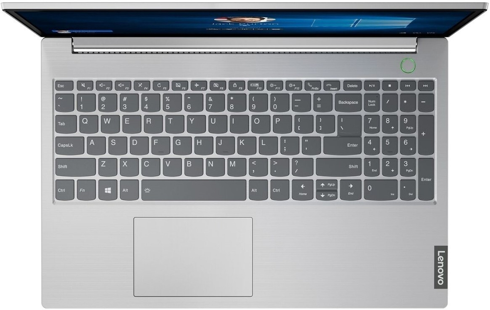 Ноутбук Lenovo ThinkBook 15-IIL / Intel Core i3 1005G1, 1.2 GHz / 4096 Mb / 15.6; Full HD 1920x1080 / 256 Gb SSD / DVD нет / Intel UHD / Windows 10 Professional / серый, 1.8 кг, 20SM003QRU