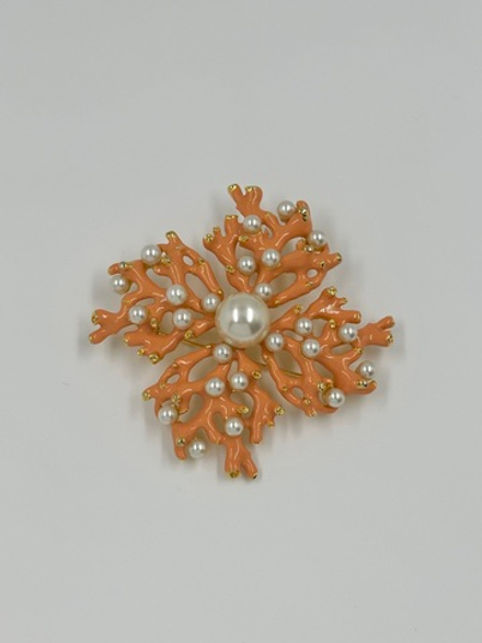 Брошь-кулон Кораллы Kenneth Jay Lane