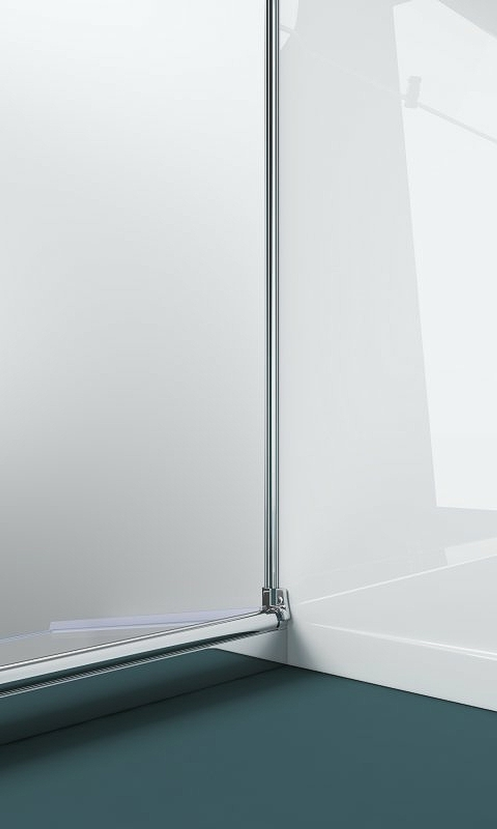 Душевая дверь BelBagno Etna 160 ETNA-B-2-160-C-Cr профиль Хром стекло прозрачное