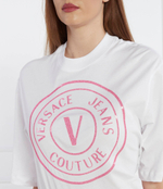 Футболка Versace Jeans Couture - белый(76HAHG05CJ00G)