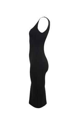 Платье-майка черное 31-16SS