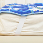 Наматрасник на резинке (синтепон) 60*140 микрофибра, Адель