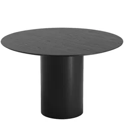 Стол обеденный Type D 120 см основание D 43 см (черный)