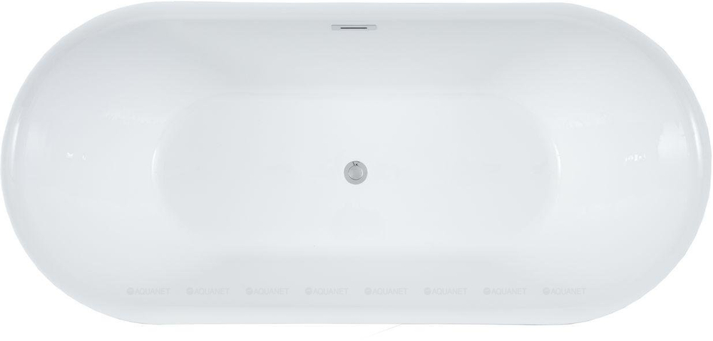 Акриловая ванна Aquanet (Акванет) Delight 170x78 черный матовый