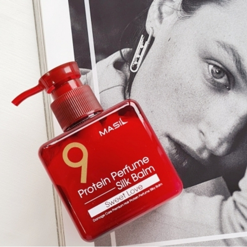 Masil Бальзам для волос несмываемый парфюмированный - 9 protein perfume silk balm sweet love, 180мл, шт