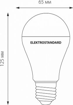 Лампа светодиодная Elektrostandard Classic LED E27 20Вт 6500K a052540
