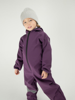 Комбинезон из софтшелла "Фиолетовый"