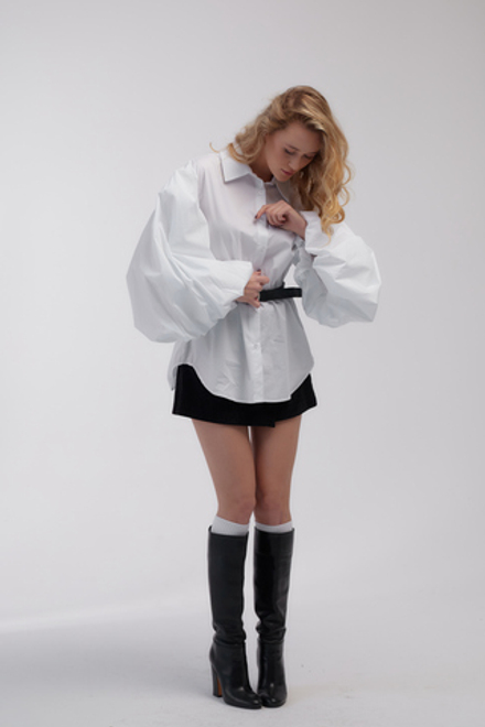 Рубашка с пышными рукавами Joleen