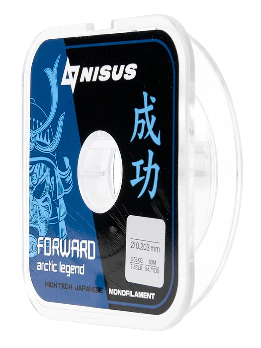 Леска для рыбалки Nisus FORWARD ARCTIC LEGEND Nylon Transparent 0,286mm/50m (N-FAG-0.286-50)