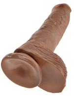 Фаллоимитатор King Cock 25 см мулат Cock with Balls Pipedream 550922PD