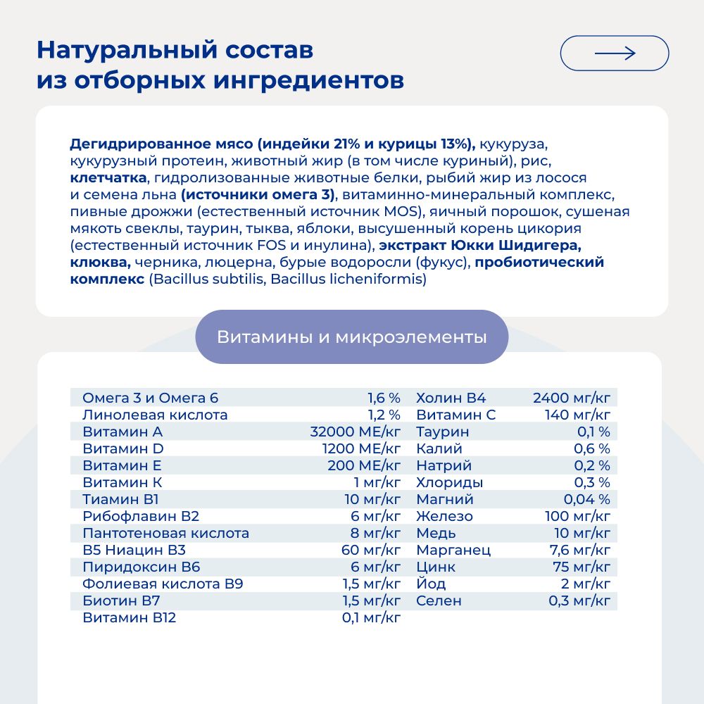 Сухой корм Jarvi для стерилизованных кошек и кастрированных котов, индейка
