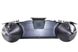 Лодка ПВХ БРОНЯ 280 СК Белый - чёрный