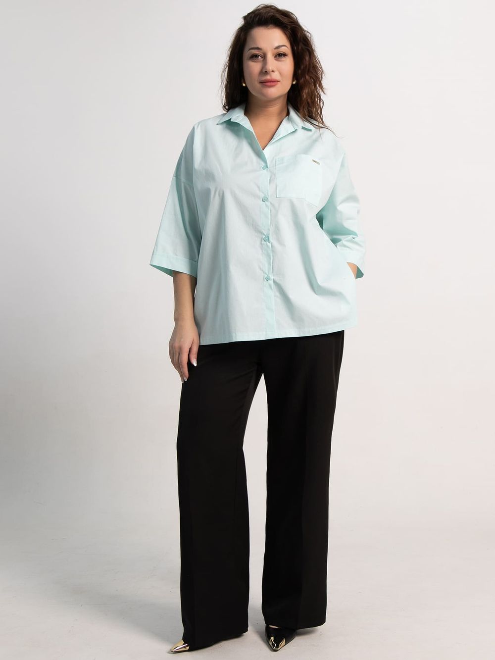 Рубашка Восход (мята) Б15232-24М LT Collection