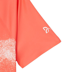 Мужское теннисное поло Lacoste Tennis x Novak Djokovic On Court - Оранжевый