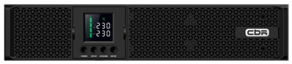 Источник бесперебойного питания CBR PLS-3KRT-8I-LCHERSC