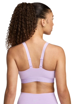 Теннисный бюстгальтер Nike Indy Medium Support Padded Adjustable Sports Bra - lilac bloom