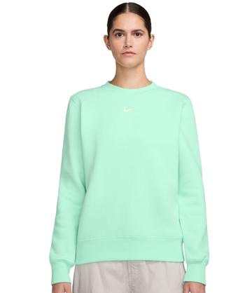 Женская Кофта теннисная Nike Sportwear Phoenix Fleece - mint foam/sail