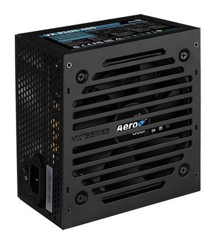 Блок питания Aerocool ATX 400W VX PLUS 400W (24+4+4pin) 120mm fan 2xSATA RTL