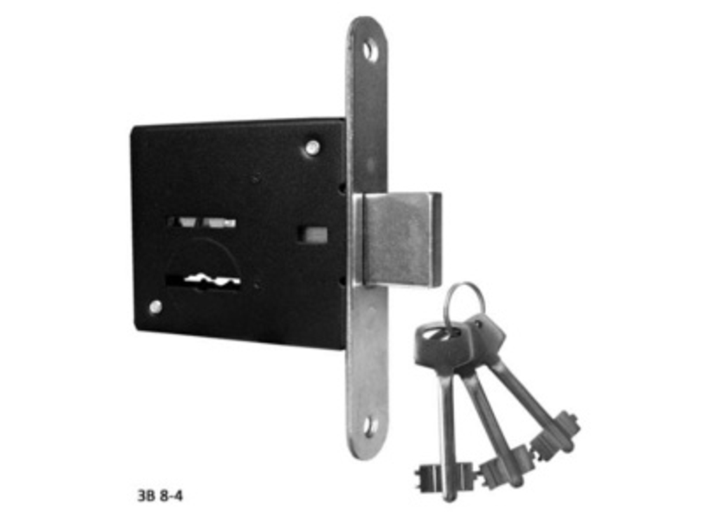 Замок врезной 3В 8-4 Сувальдный г. Дмитровград 3 ключа