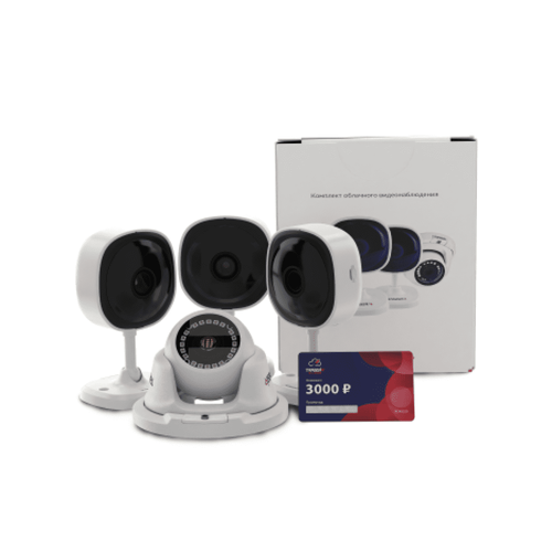 TRASSIR 4TR1Cloud3000 Комплект видеонаблюдения