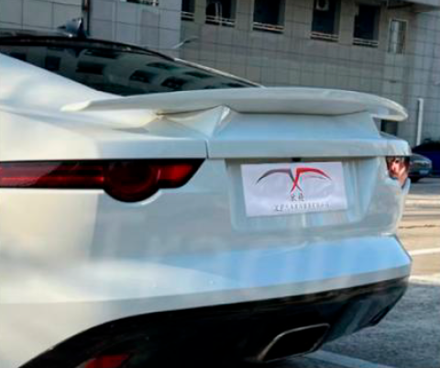 Карбоновый спойлер в стиле P7 для Jaguar F-Type 2013-2024 Ягуар