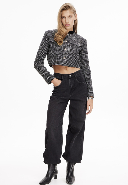 Джинсы багги