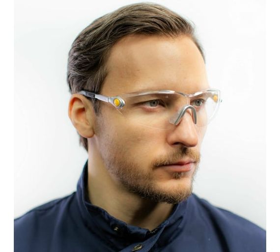 Открытые защитные очки из поликарбоната Delta Plus VULCANO2 PLUS VULC2PLIN