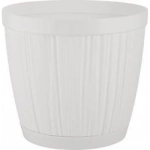Горшок для цветов InGreen BARCELONA 6,5л, D240мм белый