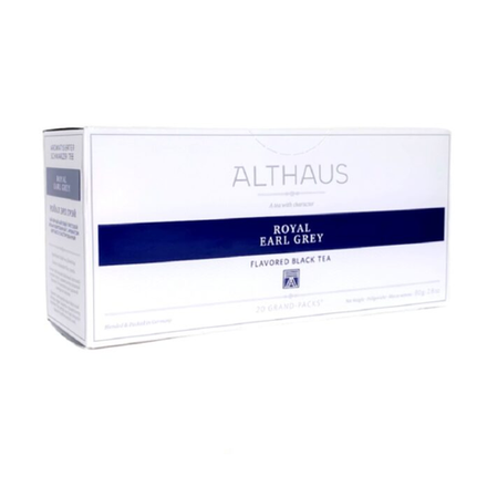 Чай черный с бергамотом в пакетиках для чайника Althaus Royal Earl Grey, 15 пак