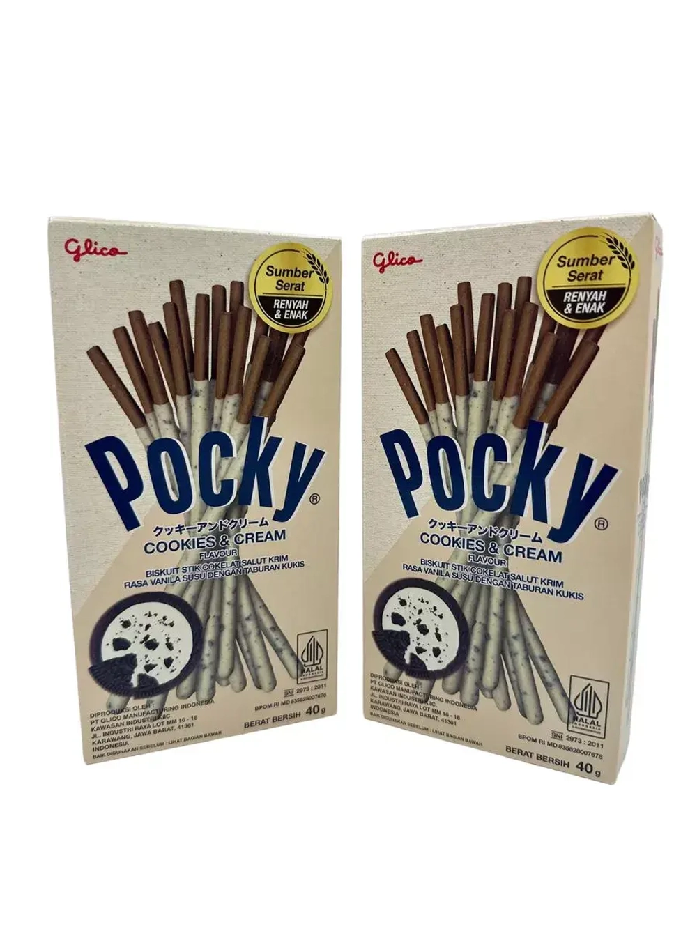 Шоколадные палочки Pocky Cookies & Cream