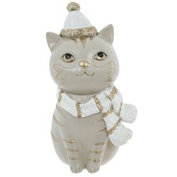 GAEM Фигурка декоративная "Кот", L9 W9 H18 см, 2в.