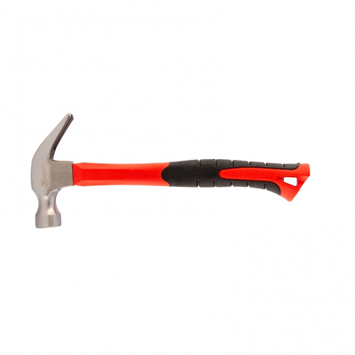 10456 Молоток-гвоздодер 450 г, ''optimal'', фибергласовая обрезиненная рукоятка  Matrix