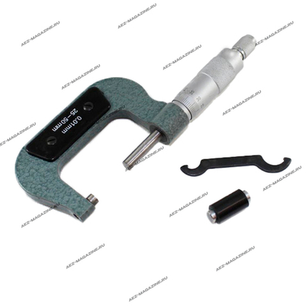 микрометр, механический, 25-50мм, серия Professional