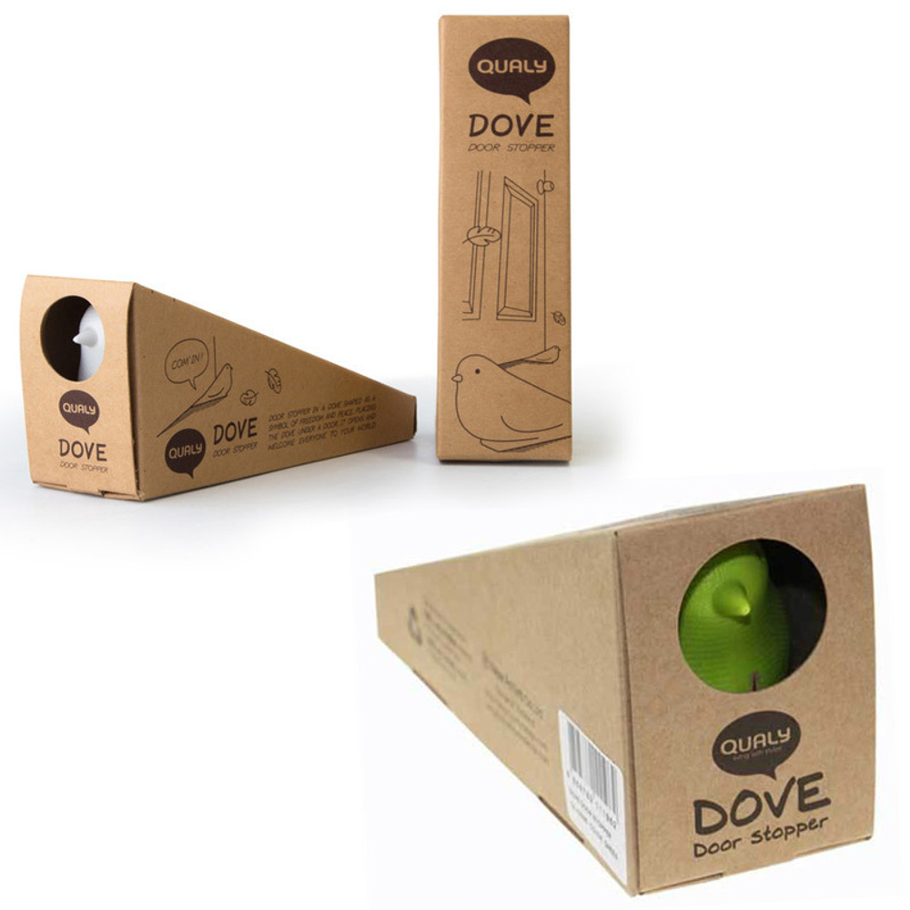 Подпорка для двери dove зеленая