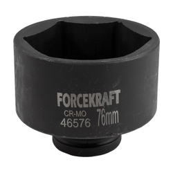 Головка ударная 3/4'', 76мм (6гр.) FORCEKRAFT FK-46576