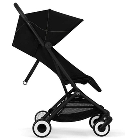 Прогулочная коляска Cybex Orfeo BLK Magic Black с дождевиком и бампером