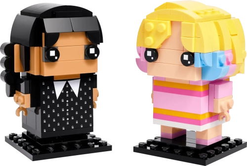 Конструктор LEGO BrickHeadz Wednesday 40750 Уэнздей и Энид