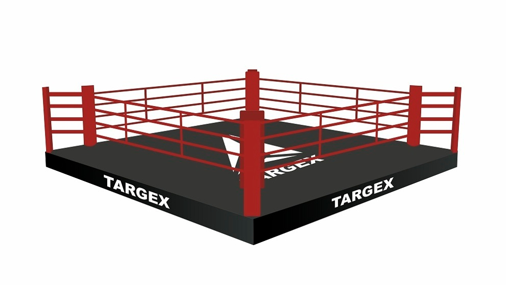 Ринг боксерский TARGEX на помосте высотой 0,3 м