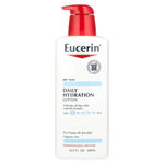 Eucerin, ежедневный увлажняющий лосьон, без отдушки, 500 мл (16,9 жидк. унции)