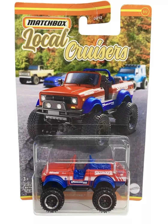 Машинка Хот Вилс Matchbox International Scout GGF12 HFJ28