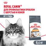 Royal Canin Hair&Skin Care Хэйр Энд Скин Кэа Корм сухой для взрослых кошек поддержание здоровья кожи и шерсти 400г